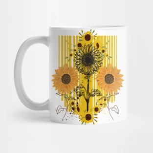 Little Aesthetic Sunflower Mug